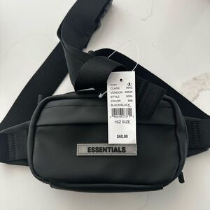 Essentials Black Crossbody Bag NEW WITH TAGS